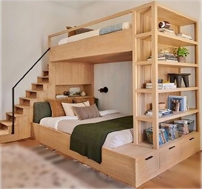 Vietlink Art Wood chuyên cung cấp những chiếc giường tầng gỗ đảm bảo chất lượng.